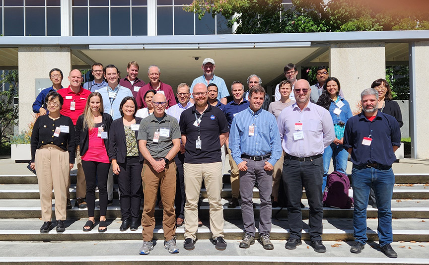 Group photo from the Science of 10-km L-band Radiometry Workshop